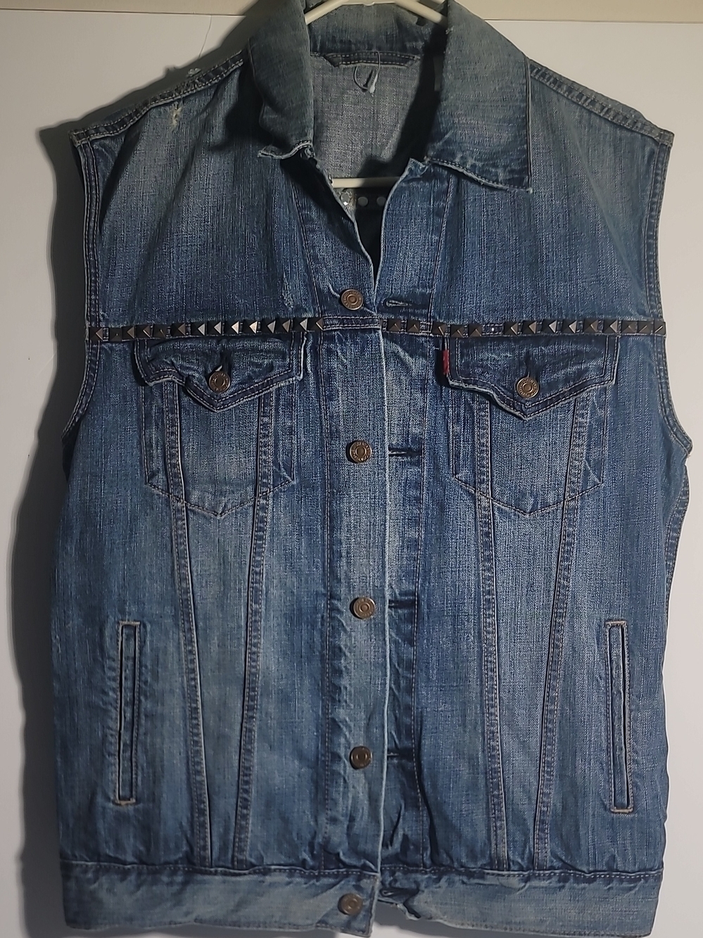 Levi's Red Logo Denim Panel